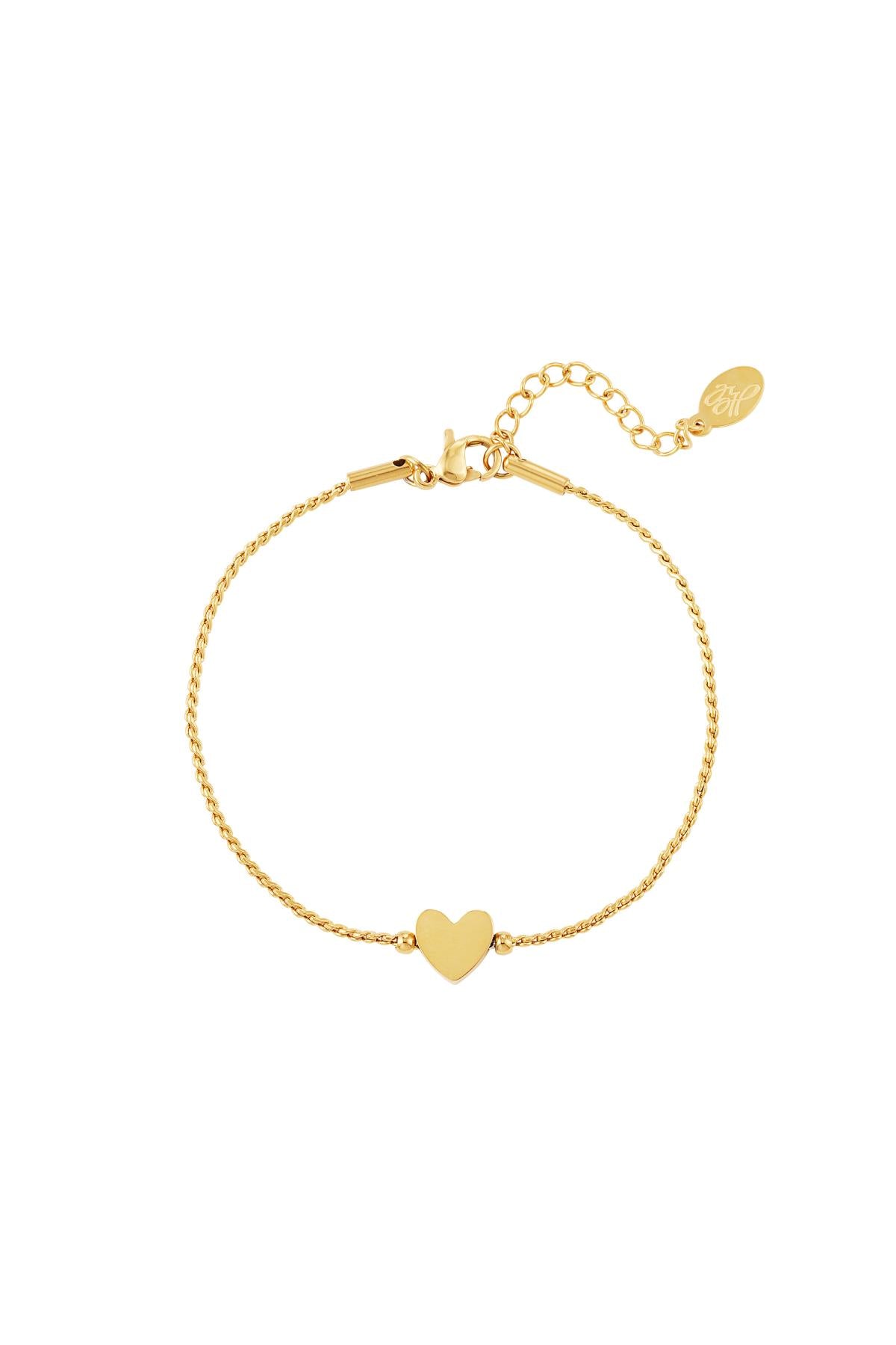 Bracelet 'FridayNight' - gold