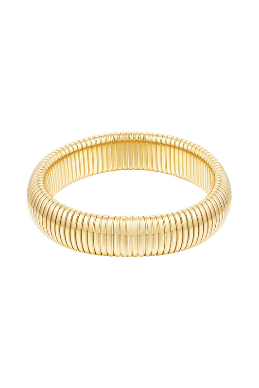 Bracelet 'Nightlife ' - gold - stainless steel